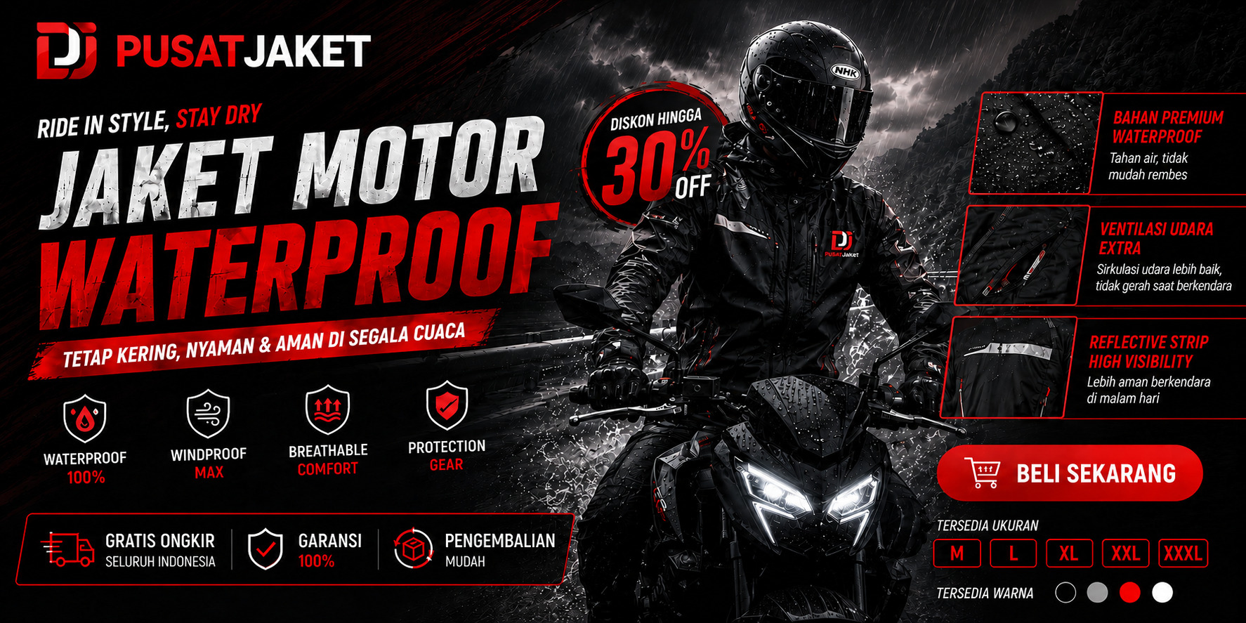 Jaket Motor
